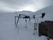 Övre Tväråvalvsliften - Schlepplift mit T-Bügel/Anker