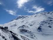 Blick über den Skigebietsteil Fterolakka