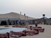 Das Camp in der Wüste