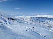 Blick vom Övre Stolliften Richtung Norwegen