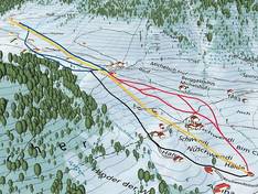 Pistenplan Junker – St. Antönien