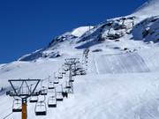 Giand'Alva - 2er Sesselbahn fix geklemmt