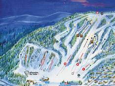 Pistenplan Mont Avila