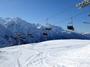 Nigritella - 4er Sesselbahn fix geklemmt