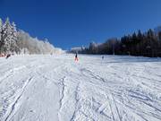 Mittelschwere Piste an der Großen Almberg-Sesselbahn
