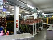 Skiverleih in der Skihalle