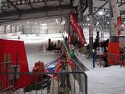 Anfängergelände mit Förderband