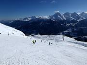 Piste an der Sesselbahn Gendusas