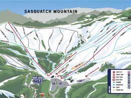 Skigebiet Sasquatch Mountain – Hemlock Valley