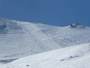 Blick auf die Piste Platter Splatter