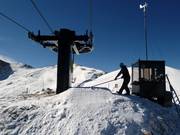 Freundliches Personal an der Bergstation