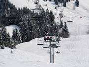 Jorets - 4er Sesselbahn fix geklemmt