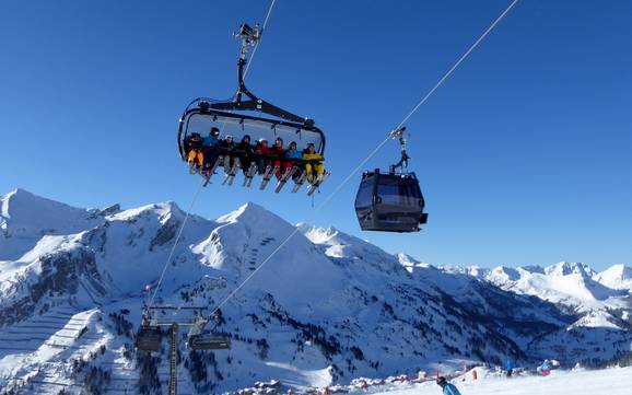 Obertauern: beste Skilifte – Lifte/Seilbahnen Obertauern