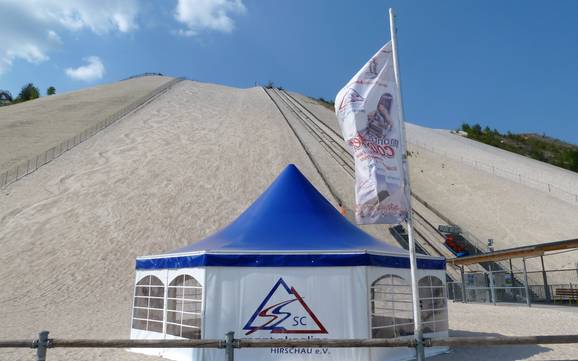 Oberpfalz: Größe der Skigebiete – Größe Monte Kaolino – Hirschau