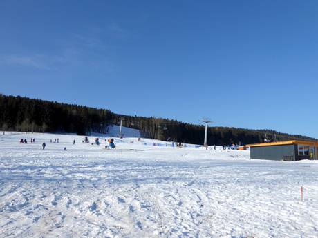 Mittelsudeten: Größe der Skigebiete – Größe Ož – Orlické Záhoří