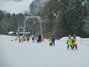 Skilift Greising - Schlepplift mit T-Bügel/Anker