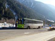 Skibus an der Talstation