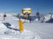 Schneesicherheit Adamello-Presanella-Alpen – Schneesicherheit Ponte di Legno/Tonale/Presena Gletscher/Temù (Pontedilegno-Tonale)