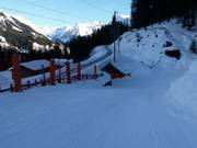 Talabfahrt nach Klosters