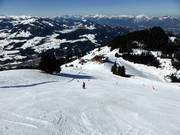 Schwere Piste von der Hohen Salve