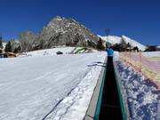 Förderband im Kinderland an der Bergstation Piffing