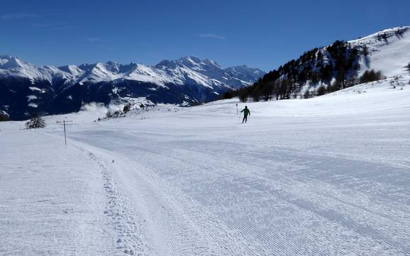 Skigebiete für Anfänger in Visp – Anfänger Bürchen/Törbel – Moosalp