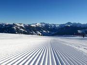 Sehr gute Pistenpräparierung