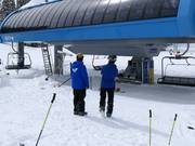 Aufmerksames Personal