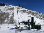 Crown Point - 3er Sesselbahn fix geklemmt