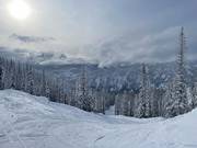 Glory Ride mit frischem Pulverschnee