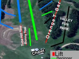Pistenplan Drayton Valley – Brazeau Ski Hill