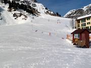 Anfängergelände in Stuben am Arlberg