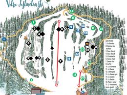 Pistenplan Mont Avalanche