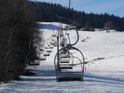 Rosière - 2er Sesselbahn fix geklemmt