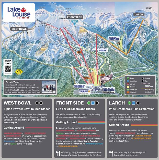 Lake Louise/Frontside