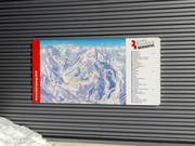 Übersichtsplan am Pistenrand