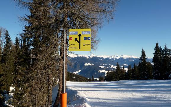 Kronplatz (Plan de Corones): Orientierung in Skigebieten – Orientierung Kronplatz (Plan de Corones)