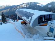 Záhradky-Priehyba - 6er Hochgeschwindigkeits-Sesselbahn (kuppelbar) mit Abdeckhauben