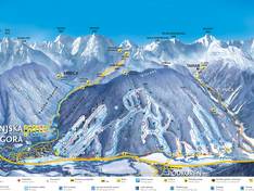 Pistenplan Macesnovc Rateče