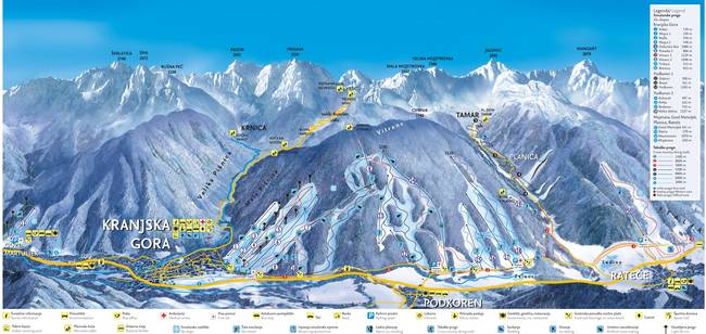 Kranjska Gora - Rateče Kranjska Gora - Rateče