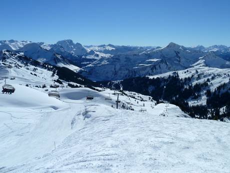 Bregenzerwaldgebirge: Testberichte von Skigebieten – Testbericht Damüls Mellau