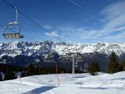 Salare Conca - 4er Sesselbahn fix geklemmt