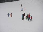 Die Skischule Beuerberg gibt unterricht