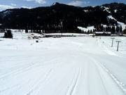 Leichte Piste am Raubachlift an der Talstation Riedbergerhorn