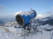 Beschneiung in Jungholz