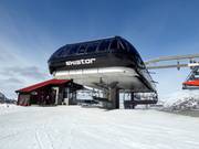 Hollvin Express - 8er Hochgeschwindigkeits-Sesselbahn (kuppelbar)