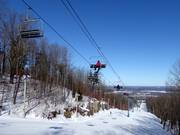 Des Cantons - 4er Sesselbahn fix geklemmt