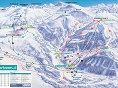 Pistenplan Innerkrems – Kremsbrücke (Krems in Kärnten)