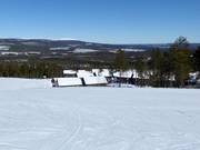 Ferienhäuser am Pistenrand