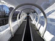 Überdachtes Förderband am Rosskopf